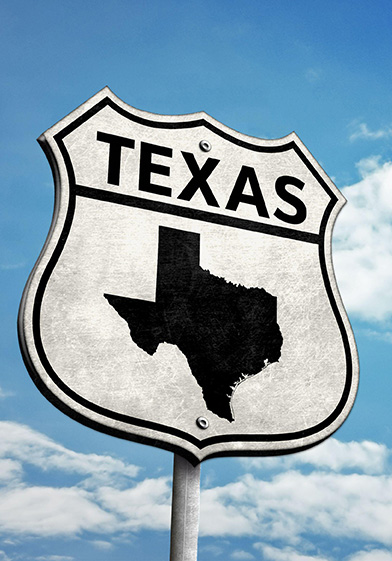 Texas highway image